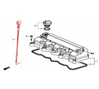 3213, щуп масляный, , 1 200 р., 15650-RNA-A00, Honda Motor Co., ДЕТАЛИ ДВИГАТЕЛЯ