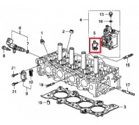 4550, фильтр-прокладка на клапан VTEC, , 599 р., 15815-R40-A01, Honda Motor Co., ДЕТАЛИ ДВИГАТЕЛЯ