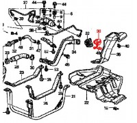 3052, крышка бензобака, , 1 990 р., 17670-S5A-E33, Honda Motor Co., ЖЕЛЕЗО И ВНЕШНИЙ ПЛАСТИК