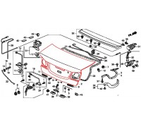 3267, крышка багажника 09-, , 24 000 р., 68500-SNB-G10ZZ, Honda Motor Co., КУЗОВНЫЕ ДЕТАЛИ