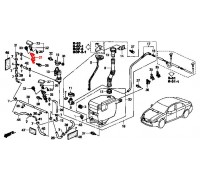 3066, форсунка омывателя правой фары 06-08, , 6 999 р., 76880-SEA-S02, Honda Motor Co., ОПТИКА