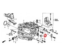 2576, сальник левого привода, , 690 р., 91205-PL3-B01, Honda Motor Co., ШРУС