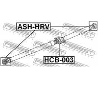 3740, подвесной подшипник кардана, , 3 690 р., 40100-S4N-003, FEBEST, КАРДАН